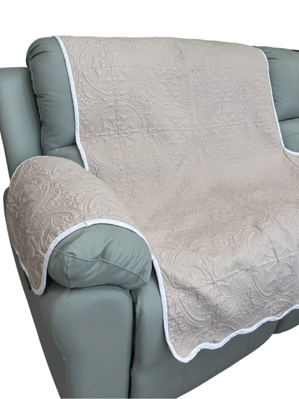 Couch Protector Set Slipcover Quilted Pet Covers Recliner Cover Sofa Reversible